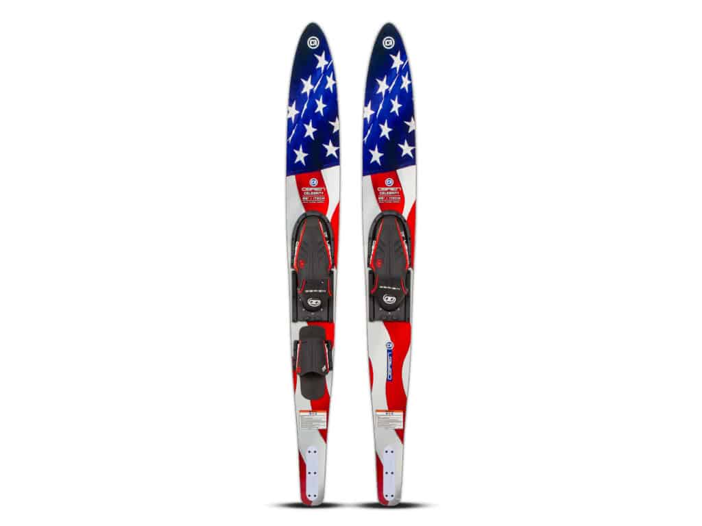O’Brien Celebrity Combo Skis – Flag Edition