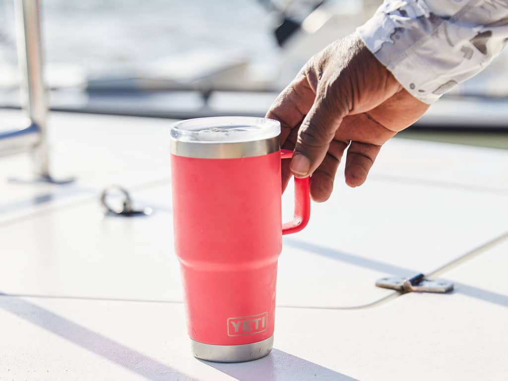 YETI travel mug