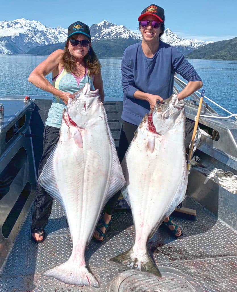 Halibut caught in Alaska