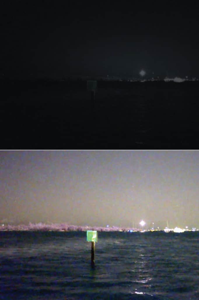 SiOnyx Nightwave D1 nigh-vision comparison