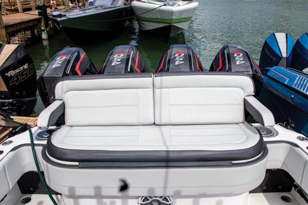 Nor-Tech 392 Super Fish aft seat