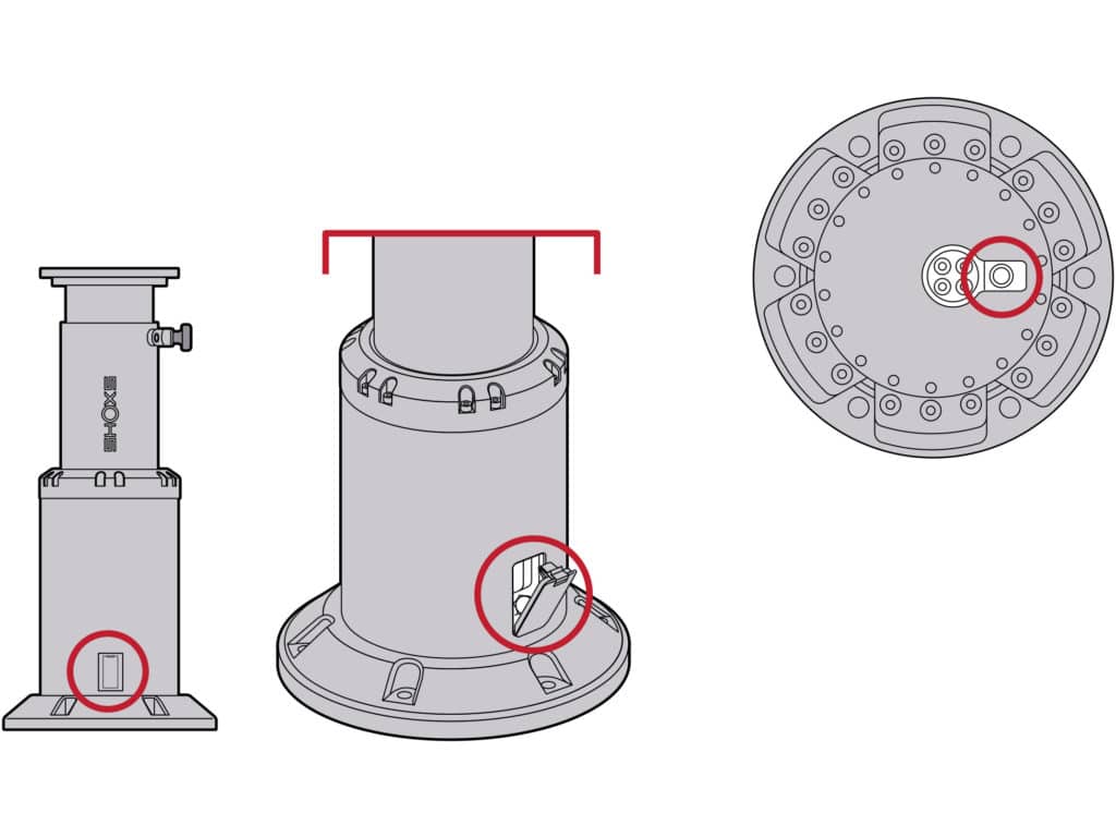 Adjusting air pressure of the seat