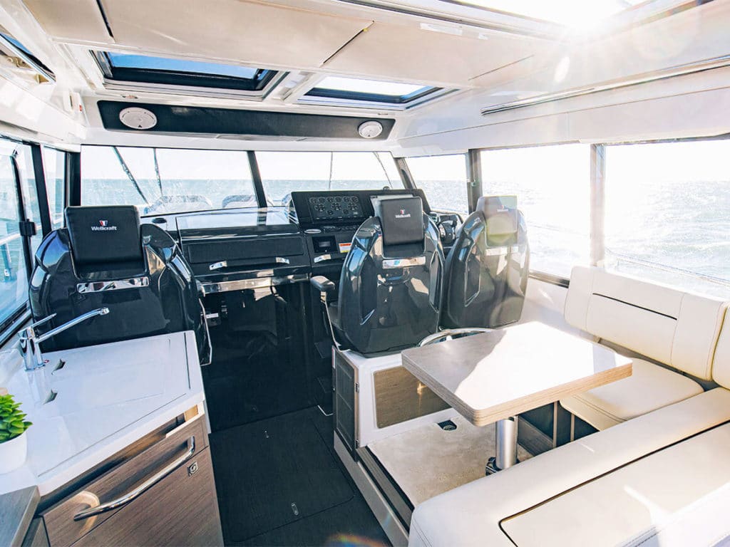 Wellcraft 355 interior