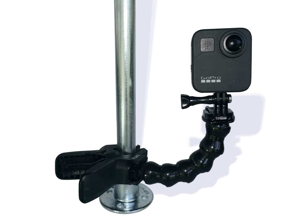 GoPro Gooseneck with GoPro Jaws Clamp Mount