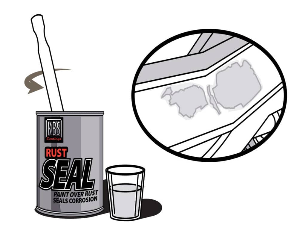 Preparing RustSeal