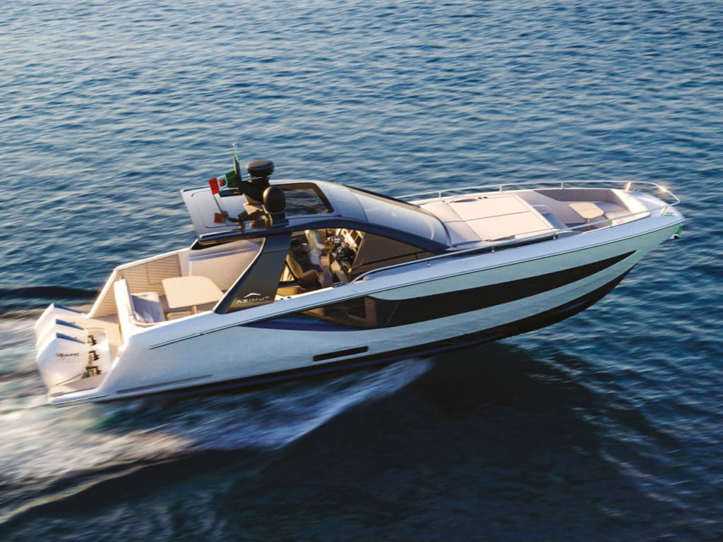 Azimut Yachts Verve 42 running offshore