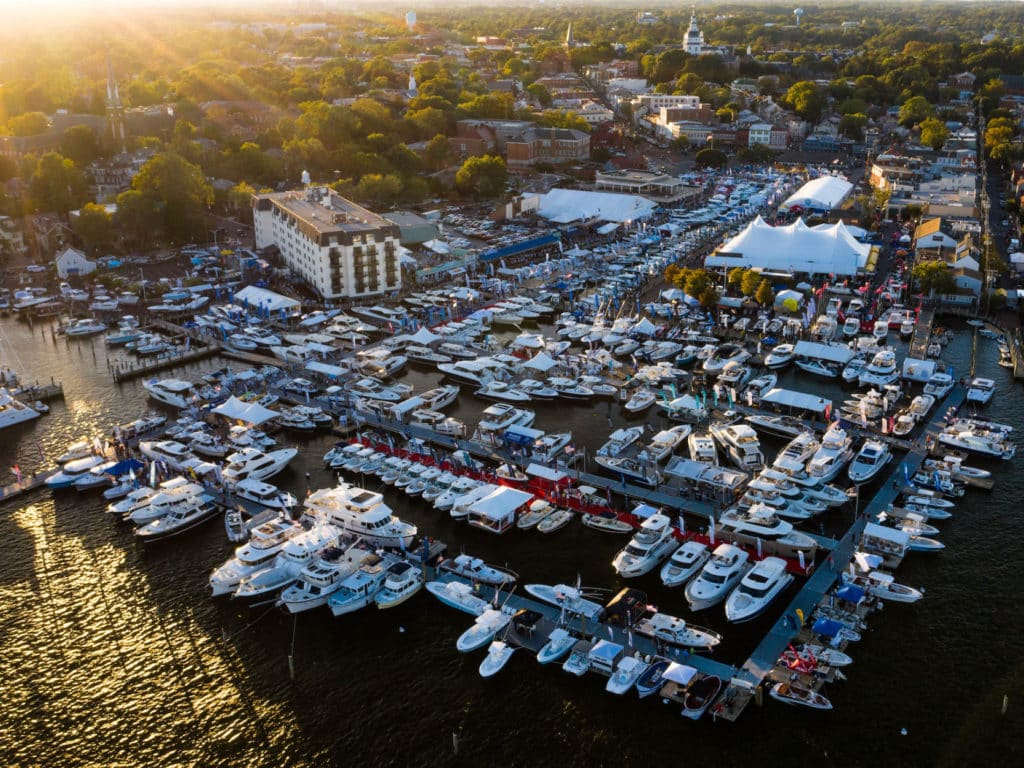 Annapolis Boat Shows dock space