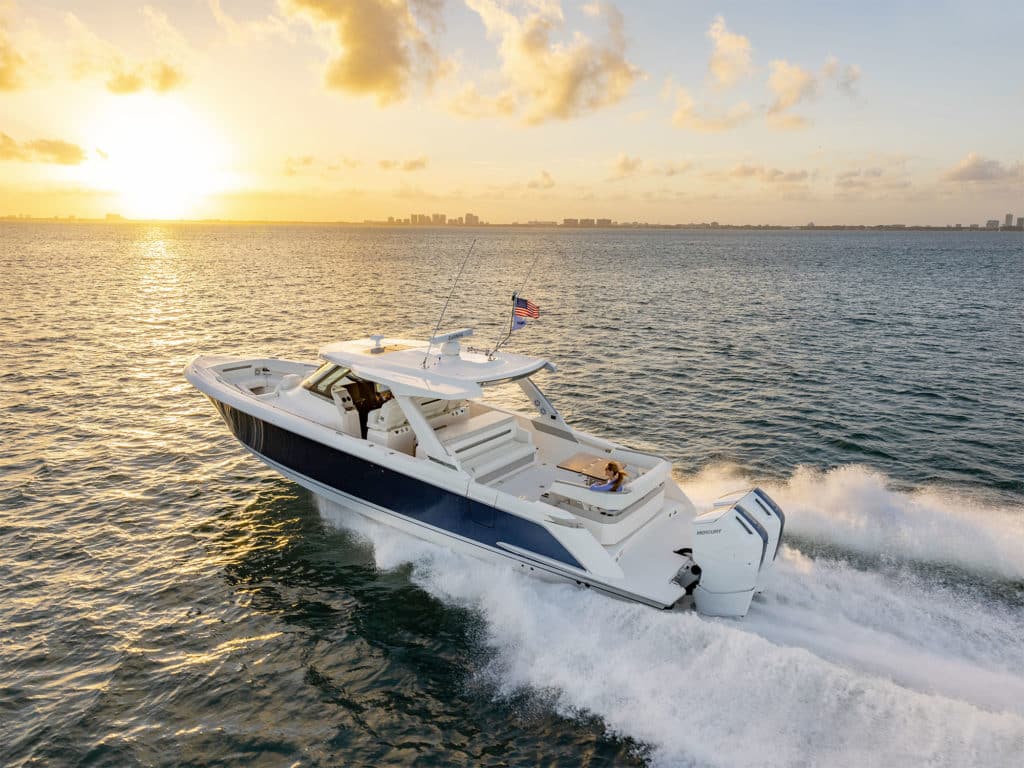Tiara 43 LS with Mercury outboards
