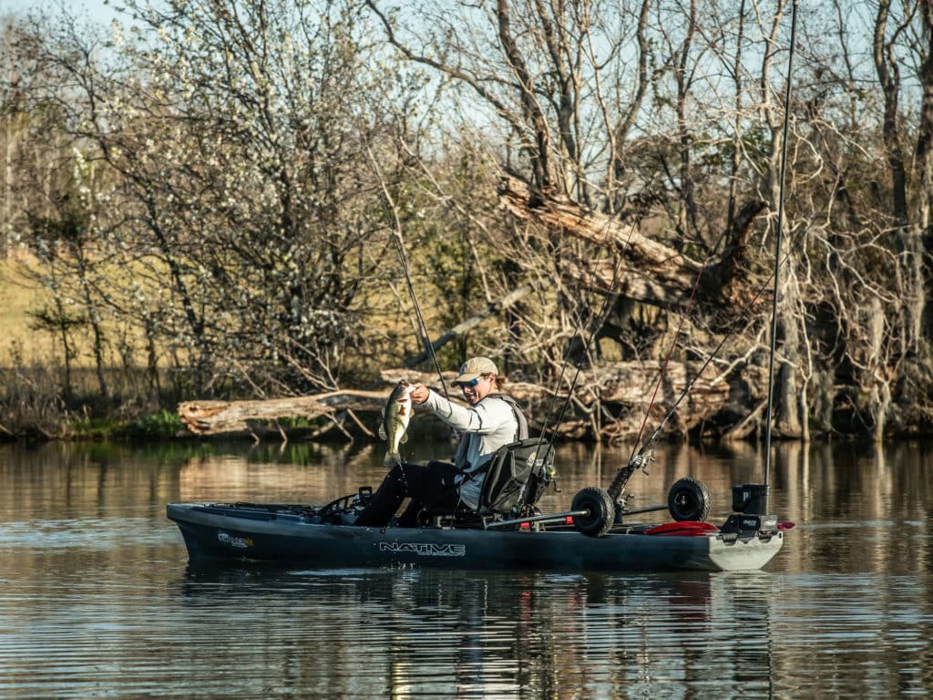 Native watercraft Slayer Propel Max 12.5 out fishing