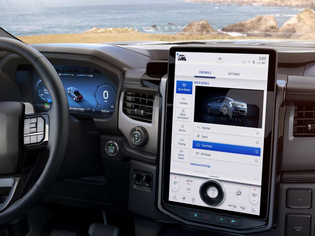 F-150 Lightning info center