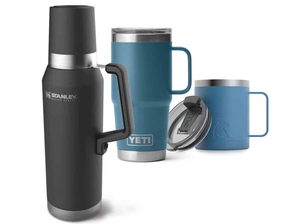 Insulated mugs for boaters