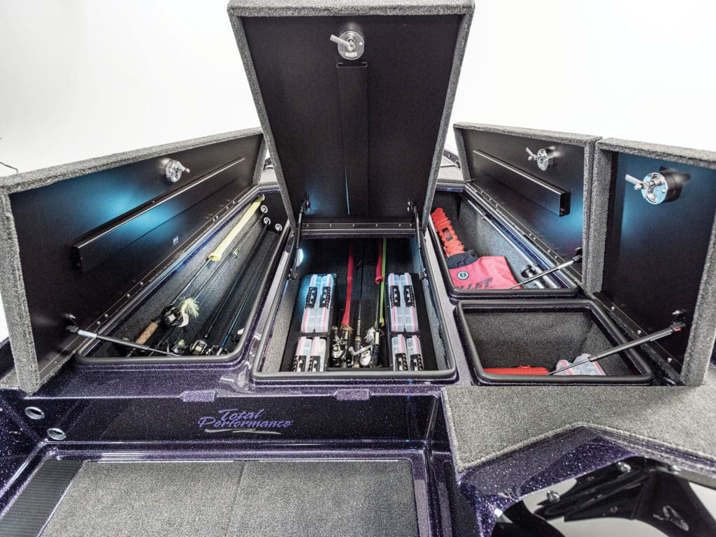 Bullet 21XRS rod storage