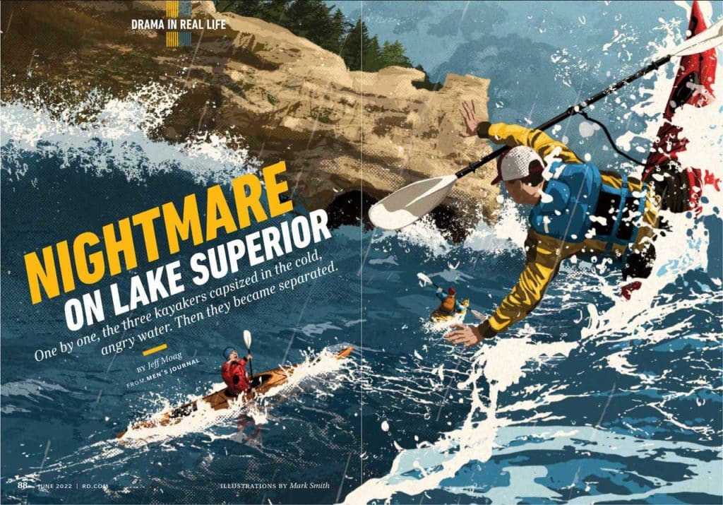 Paddling safety in Reader's Digest