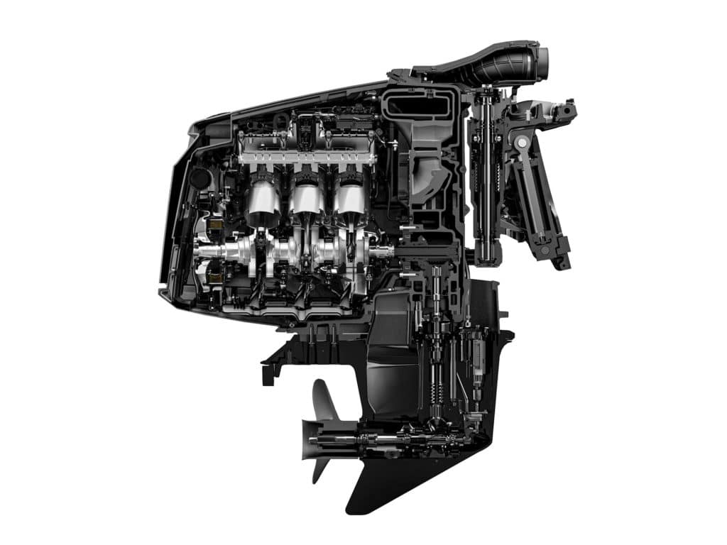 Rotax S150 outboard internals