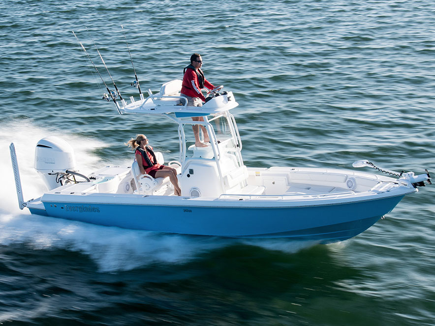 Everglades 243cc out fishing