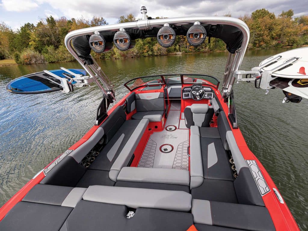 MasterCraft NXT23 cockpit