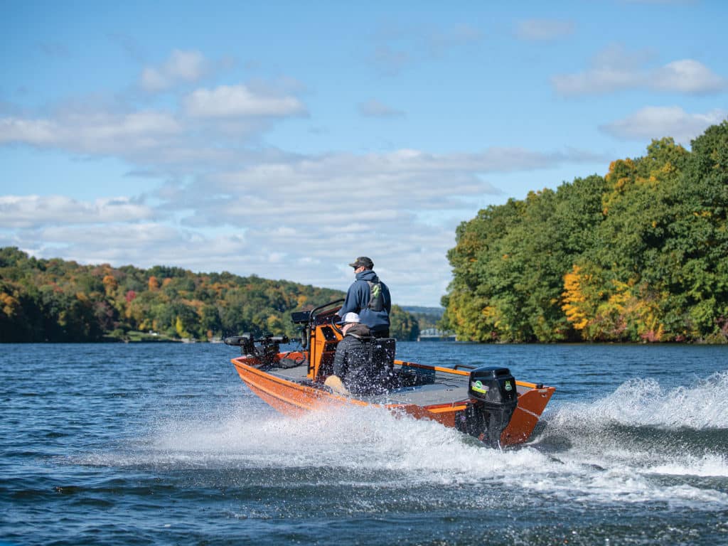 Rock Proof ePro 1760R on the lake