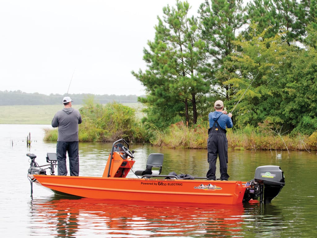 Rock Proof ePro 1760R with anglers