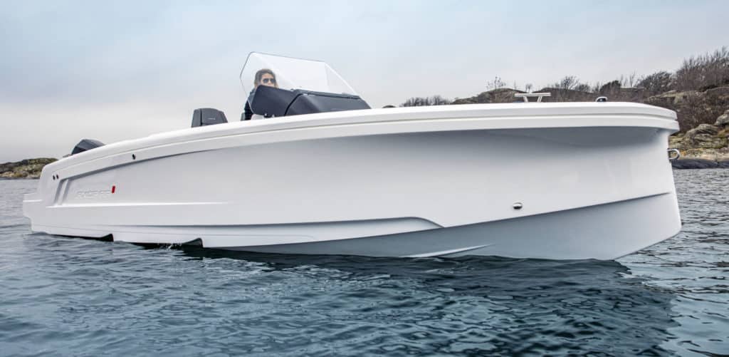 Axopar 22 Electric at Miami Boat Show