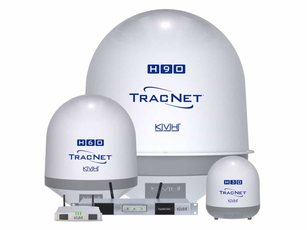KVH One TracNet Domes