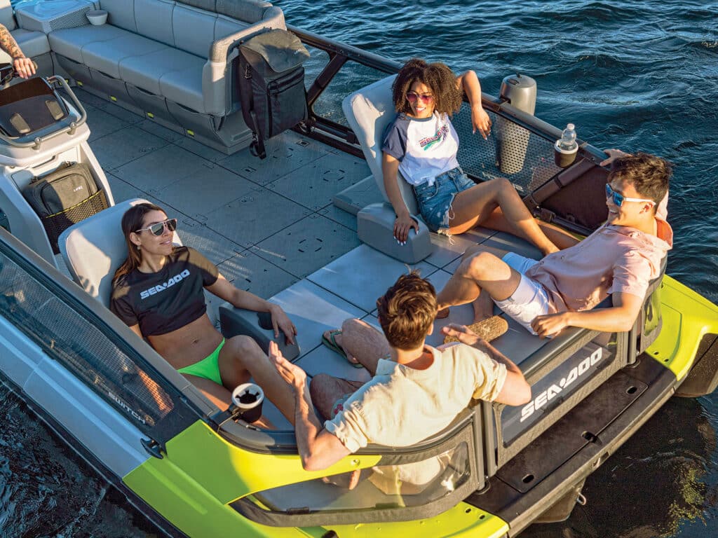 Sea-Doo Switch 21 Sport bow seating