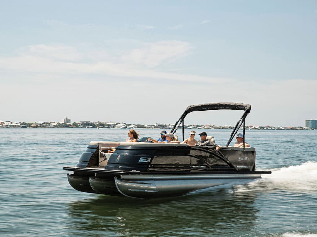 Fishing Pontoon Boat  Catch the Perfect Wave