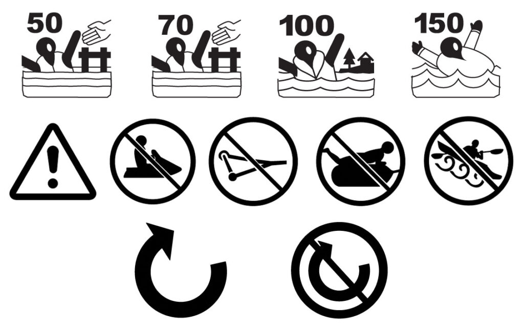 Life-jacket labels