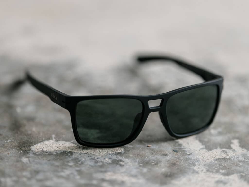 Electric Cocktail Sunglasses Matte Black / Grey Polarized