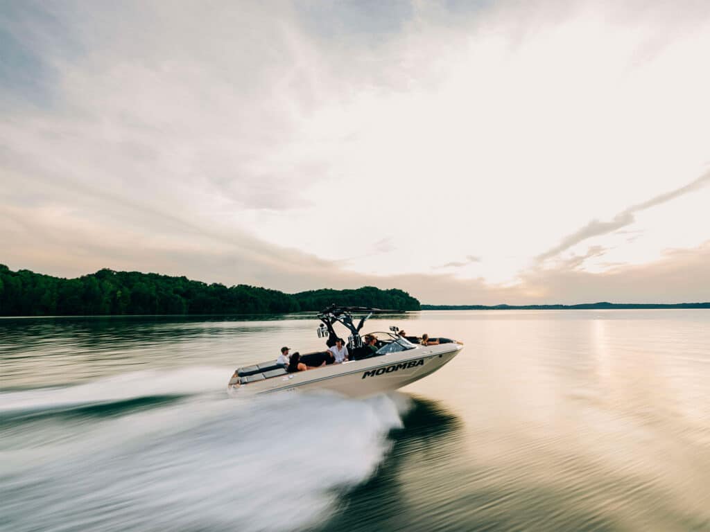 Moomba Makai on the lake