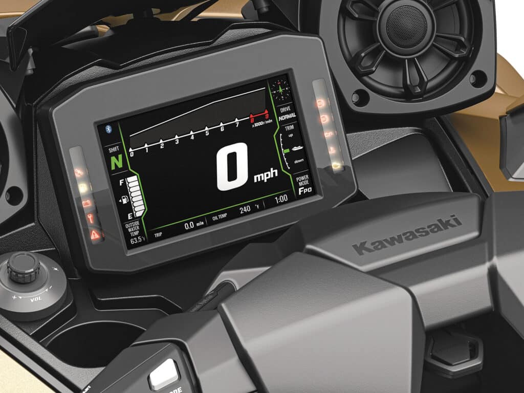 Kawasaki Jet Ski Ultra 160LX screen