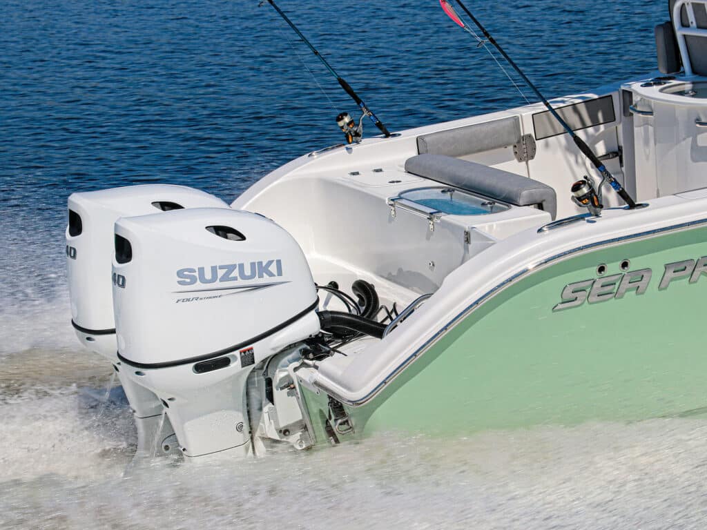 Sea Pro 259 outboards