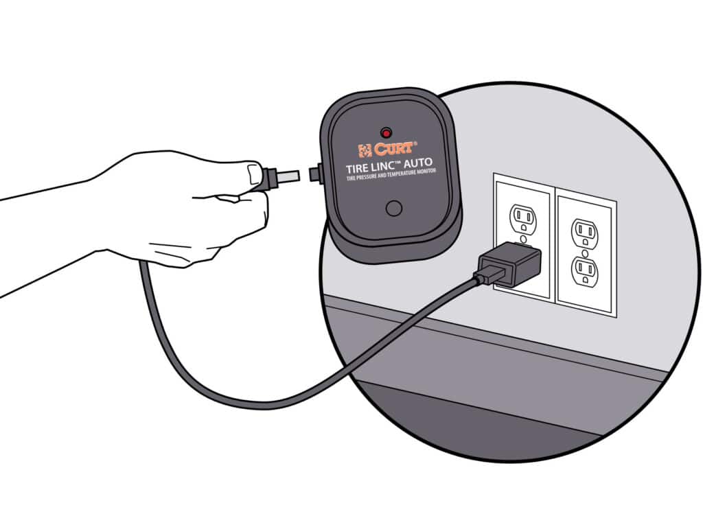 Charging the tire monitor unit