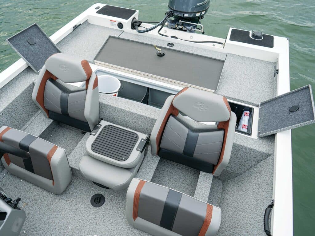 G3 Sportsman 1710 PFX cockpit storage