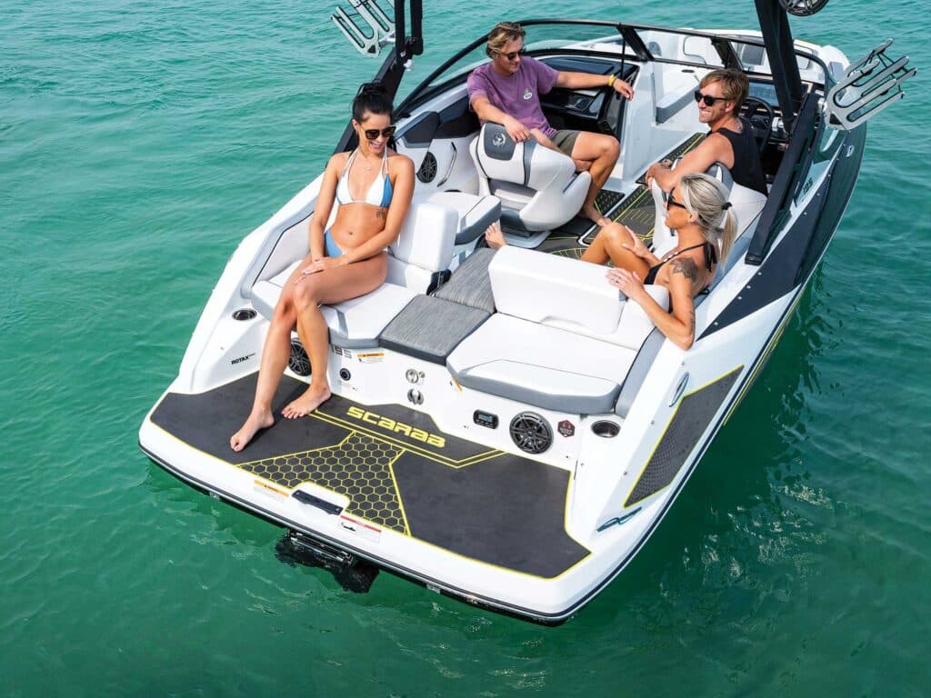 Scarab Jet 195 ID aft seating