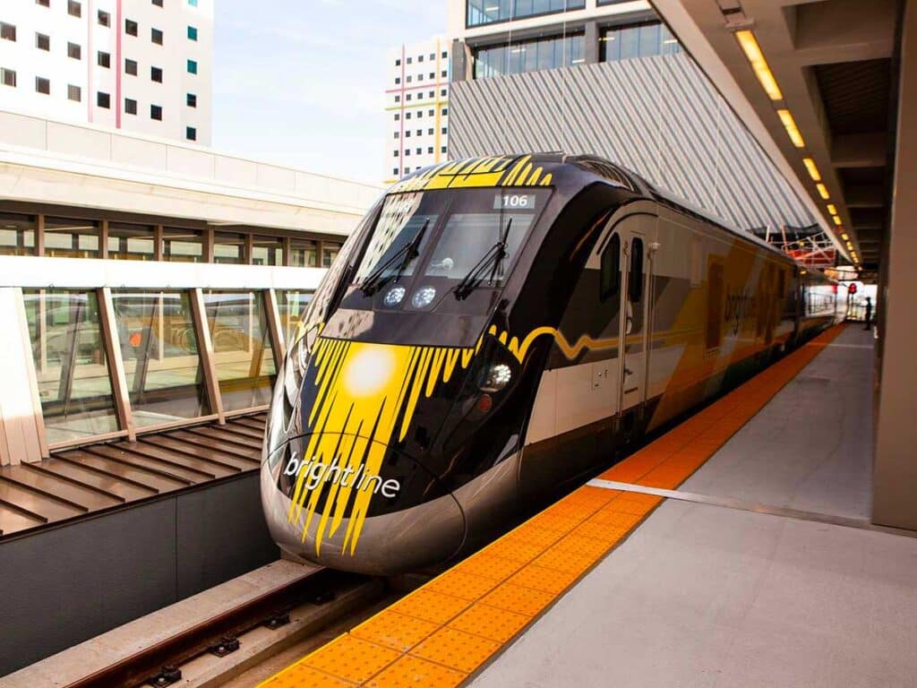 Brightline train