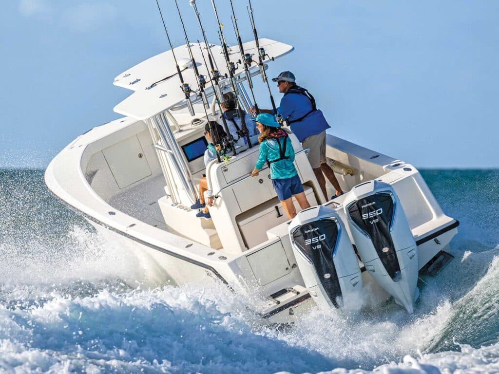 Honda BF350 outboards