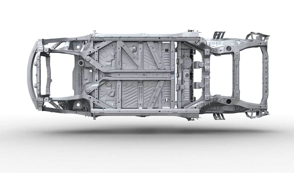 Honda Ridgeline truck frame