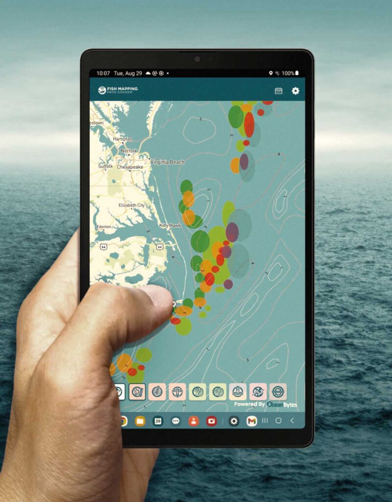 SiriusXM Fish Mapping App