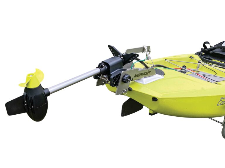 Hobie kayak with electric motor