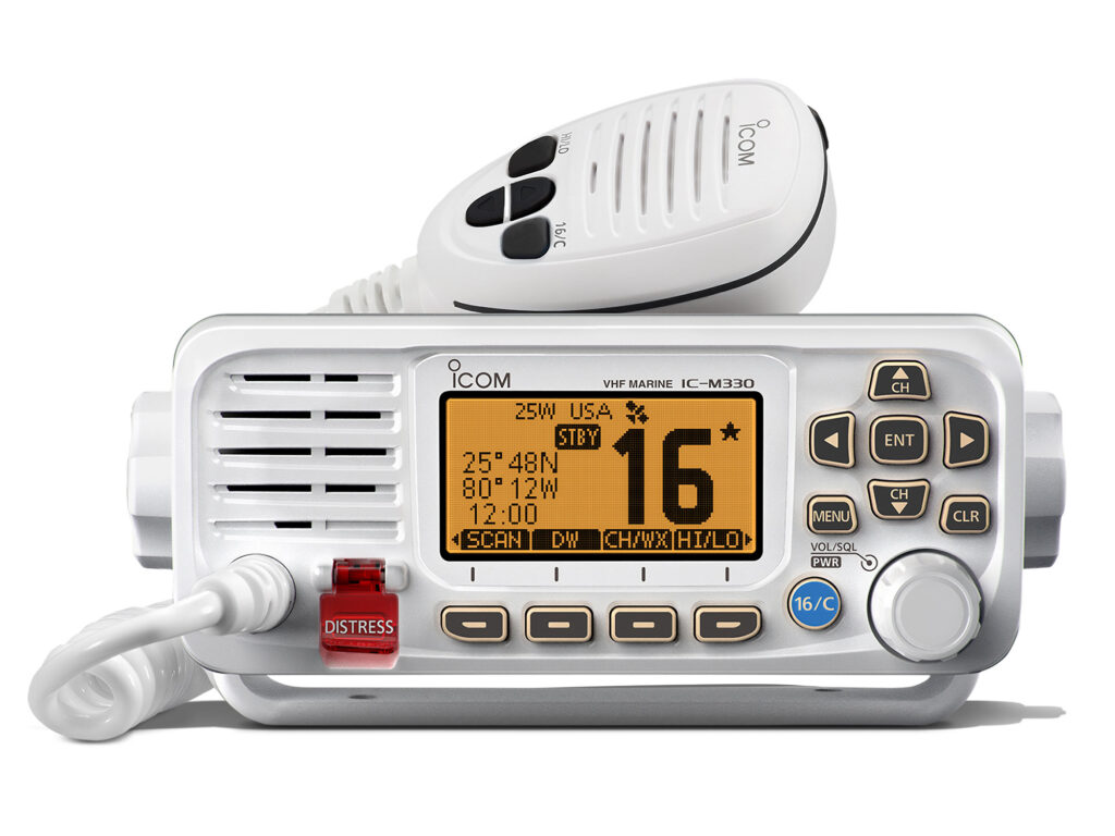 VHF radio with DSC feature