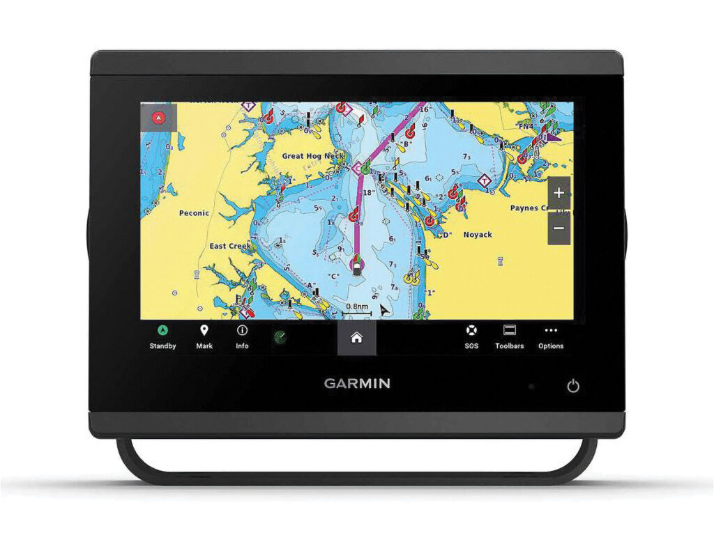 Chart plotter ready for DSC