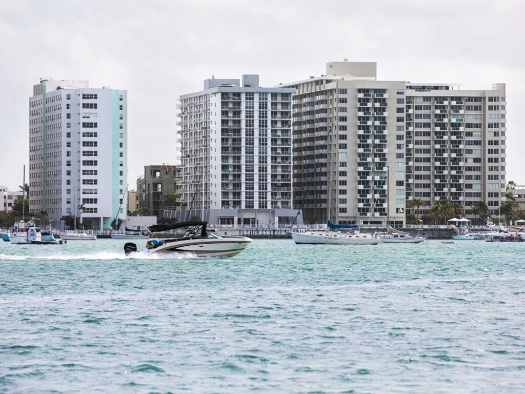 Boating in Miami