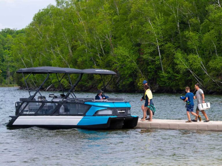 Sea-Doo Switch at the dock