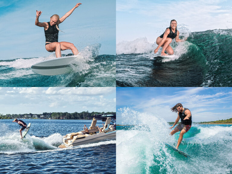Wake surfing versus ocean surfing