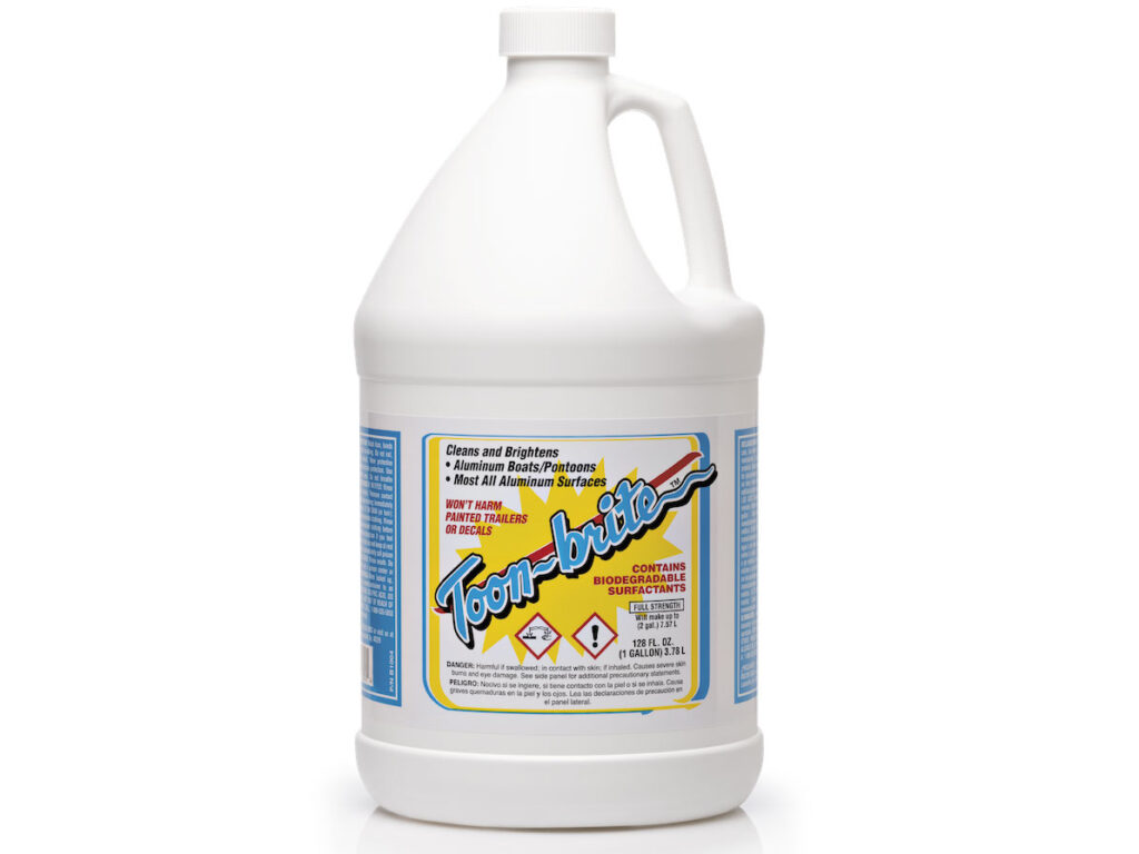 Toon-brite aluminum cleaner