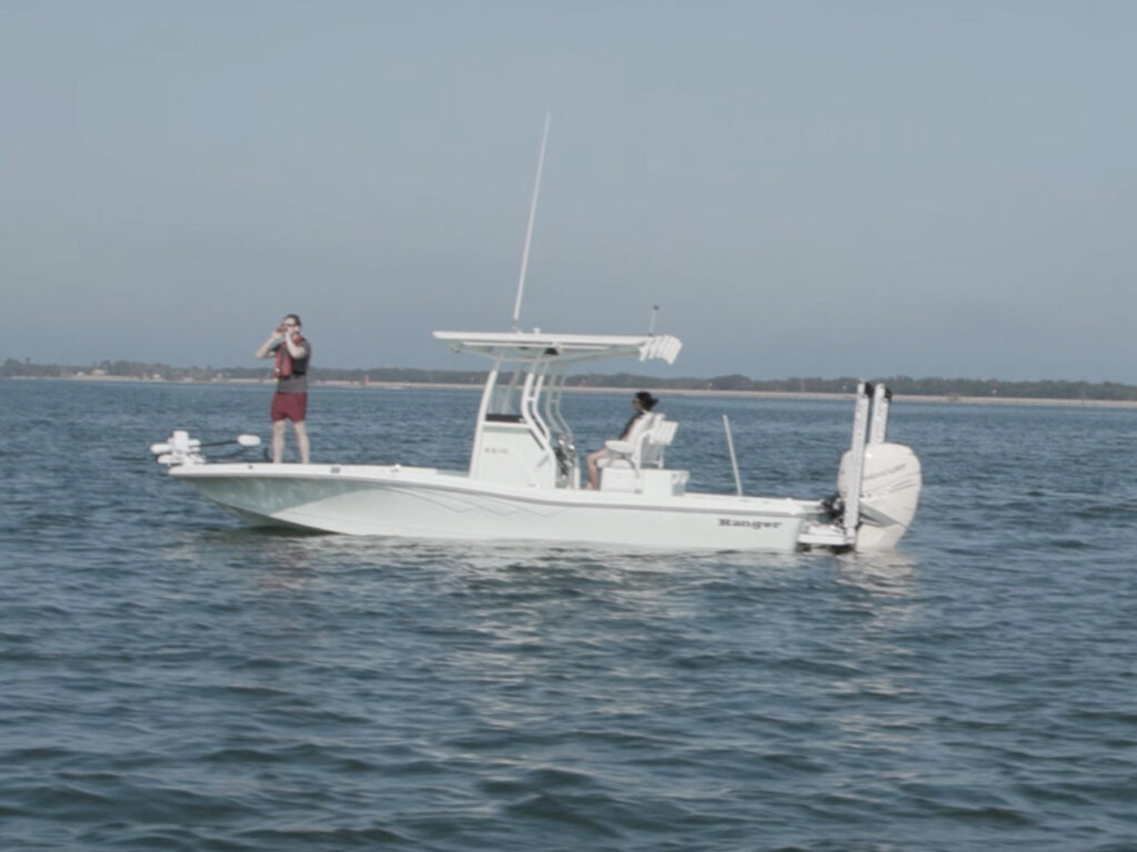Boater stranded on the water