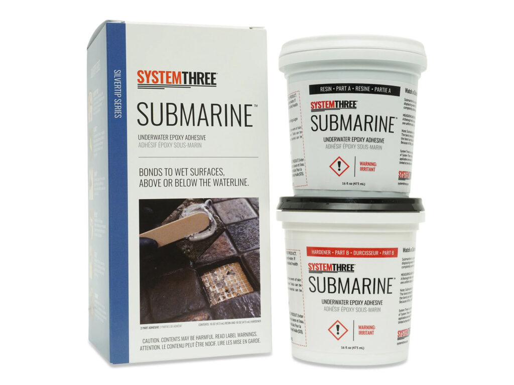 System Three Submarine Underwater Epoxy
