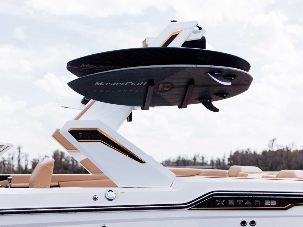 MasterCraft XStar 23 board rack