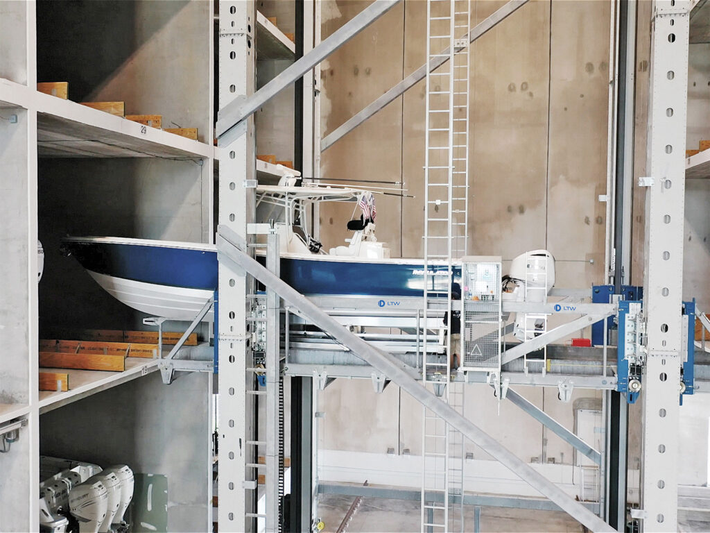 Gulf Star Marina robotic dry storage