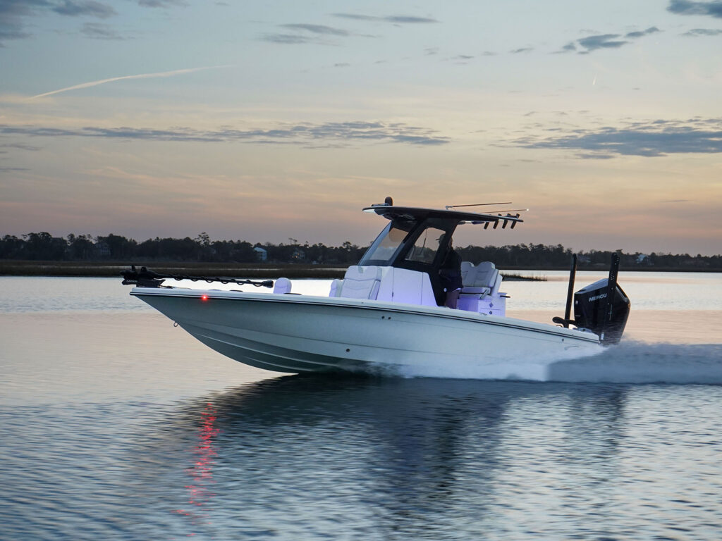 Scout 261 XSS running inshore